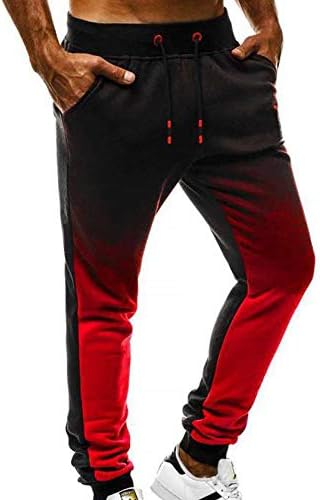 Nevera Pleated Trousers for Men,Mens Stylish Slim Fit Cotton Pockets Elastic Waist Pants Outdoor Sweatpants
