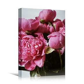 signwin Canvas Wall Art Pink Petal Close Up...