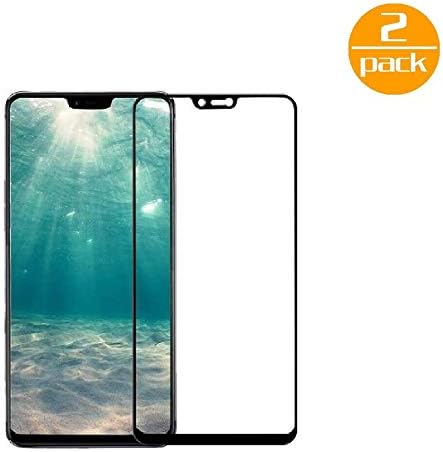 [2 Pack] For Oppo Realme 2 Screen Protector - [9H Hardness] [Crystal Clear] [Bubble Free] Tempered Glass Screen Protector for Oppo Realme 2 (Black)