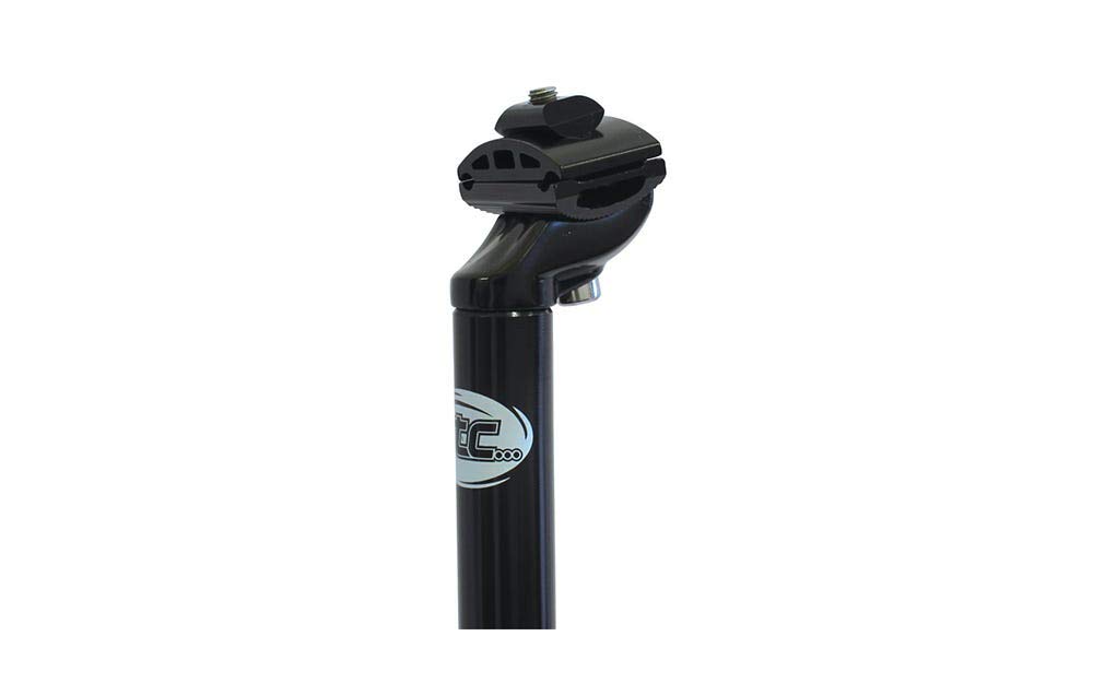 ETC Micro Adjustable Seat Posts, Black, 30.9 x 400 mm