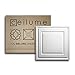 Ceilume 10 pc Stratford Ultra-Thin Feather-Light 2x2 Lay in Ceiling Tiles - for Use in 1