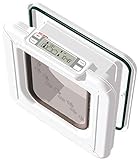 Cat Mate Elite I.D. Disc Cat Flap with Timer Control - White