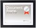 UNIFRAMPRO 8.5x10 Document, Diploma, Certificate Frame - Wood with Glass Front for Wall Mount