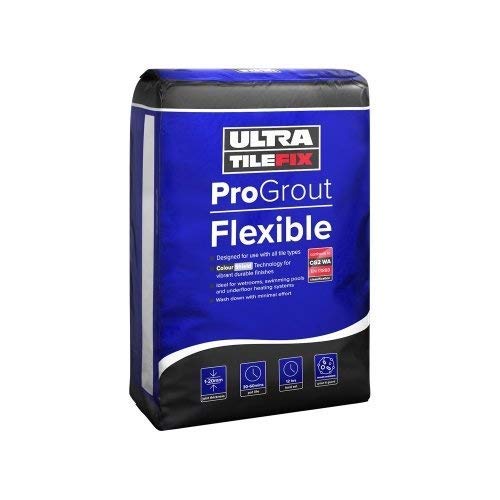 Flair-Online Ltd Floor Wall Tile Joint Grout Flexible 3kg White