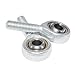 2Pcs Metal SA8 T/K Rotary Ball Male Ball Hole Diameter 8mm Thread Rod End Joint Bearing