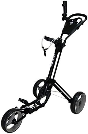 Qwik-Fold 3 Wheel Push Pull Golf CART – Foot Brake – ONE Second to Open & Close! Qwik-Fold 3 Wheel Push Pull Golf CART – Foot Brake – ONE Second to Open & Close!