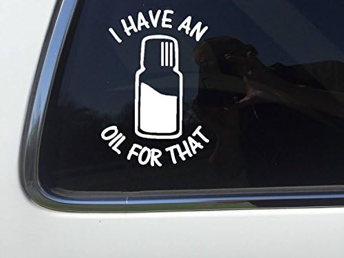 ThatLilCabin - I have an oil for that AS003 6x6" sticker essential oil decal