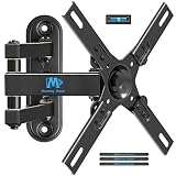 MD Mounting Dream MD2463-L TV Wall Mount Monitor Bracket with Full Motion Articulating Arm for most 17-39 Inches LED, LCD TVs up to VESA 200x200mm and 33 LBS, with Tilt and Swivel