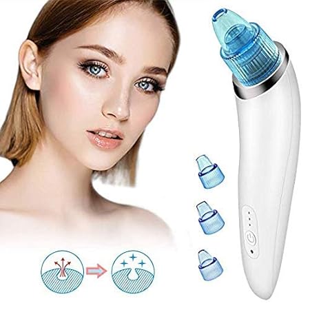 Clothsfab Blackhead Remover Pore Vacuum Electric Pimple Extractor Skin Care Facial Pore Minimizer Cleaning Tool for Women Men Face Nose