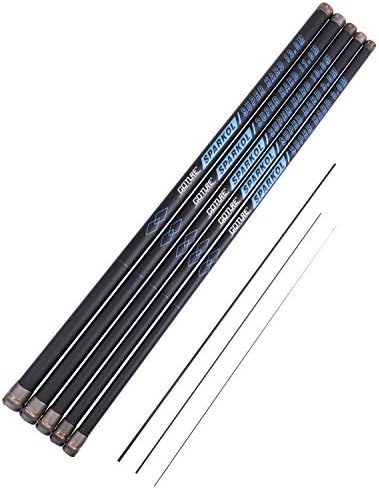Goture telescoping tenkara Fishing Rod Crappie rods 1 Piece Portable Hand telescoping  Fishing Poles Carbon Fiber Telescopic Stream Ultralight Portable Carp Pole  12 15 18 20 21FT 24FT Free Tip Set price
