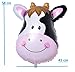 king's store 6 PCS Huge Animal Head Balloon, can Float Huge Animal Balloons, The Children Like it Very Much, six Floating in The air, Animal Head is Very Lovely