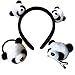 OCTCHOCO Kawaii Panda Headband Panda Hair Clip Hairpin Stretch Hair Tie Scrunchies Hair Accessories for Women