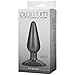 Doc Johnson Platinum Premium Silicone - The Big End - 5.3 in. Long and 1.7 in. Wide - Medium Silicone Butt Plug with Flared Safety Base - Intermediate Anal Toy - Charcoal
