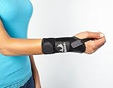 DP2 BioSkin 6-inch Wrist Brace (M-L) RIGHT HAND  Hypoallergenic Support for Carpal Tunnel, Tendonitis, and Arthritis Pain