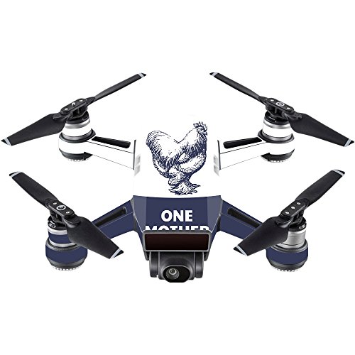 MightySkins Skin Compatible with DJI Spark Mini – One Mother Clucker | Protecti…