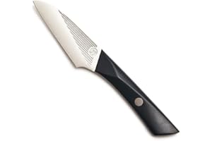 CHRISTOPHER KIMBALL'S MILK STREET Milk Street Kitchin-kiji Knife, 3.5 Inch Blade, 1.4116 German Steel, Ergonomic Handle Paring Knives for Home Chefs, Ultimate Paring Knife for Utility Tasks