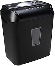 AmazonBasics 12-Sheet Cross-Cut Paper and Credit Card Home Office Shredder