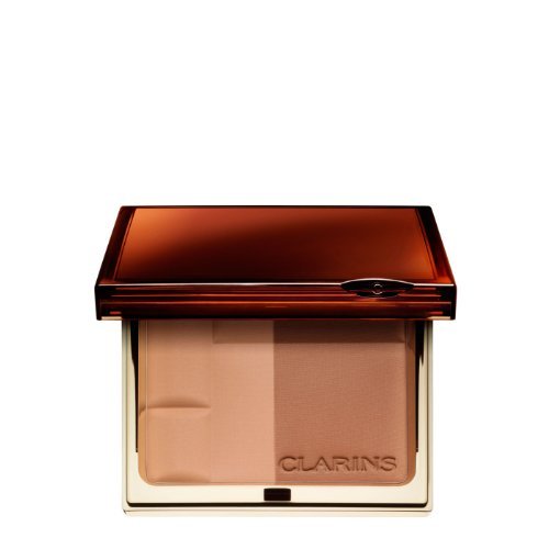 Clarins Bronzing Duo SPF 15 Mineral Powder Compact 02 medium Sun-Swept Radiance color: 02 medium, size: 10 g,