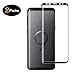 [2 Pack]Samsung Galaxy S9 Plus Screen Protector Tempered Glass Film [Case Friendly][Anti-Bubble][3D Curved][3d Full Coverage][9H Hardness][HD Clear]Tempered Glass Screen Protector for Galaxy S9 Plus