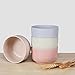 UPSTYLE Healthy Wheat Straw Plastic Noodle Soup Bowl Rice Fruit Bowl for Children Support Microwave (4 pack, size 4.5 inch)