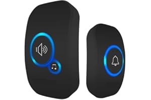 433Mhz Home Security Classroom doorbell 150M Long-Distance 32 doorbells Smart doorbell(1 Receiver 1 Button)