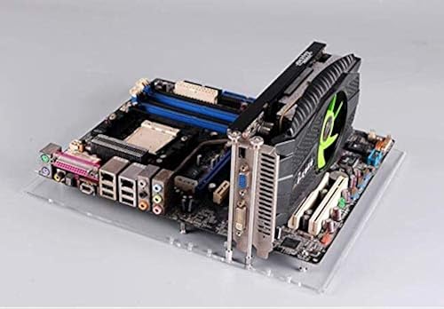 Motherboard Acrylic Frame,Computer Motherboard Transparent DIY Bracket Set,Open...