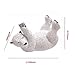 ANIMMO Polar Bear Style Desktop Tape Dispenser with Steel Teeth Tape Cutter, Tape Holder with Velveted Cloth Bottom for Desk Accessories Office and Home