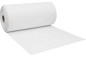 SIMOND STORE Ceramic Fiber Paper - 1/14" (2 mm) Thick x 24" x 25' - 2300F Rated - High Temperature Insulation Gasket Paper for Kiln, Furnace, Stove, Glass Fusing - Non Asbestos