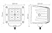 KAWELL® 2 Pack 16W 3.2