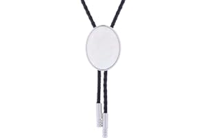 HUABOLA CALYN Bolo tie for Men Western Cowboy Leather Necktie Handmade Natural Stone Minimalist Style Bolo ties