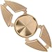 The Crucible - Metal EDC Fidget Spinner Toy Made From Polished Brass. Silent Hybrid Ceramic Bearing For Up To 3+ Minute Spins For Stress Relief, Anxiety, ADD, Autism & Improve Focus by AntiFidget