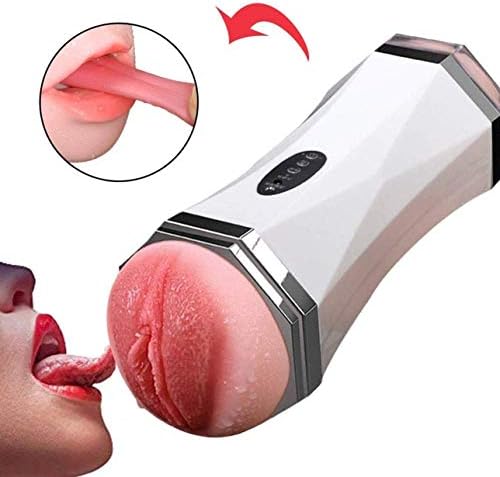 MAUNTFA Male T-Shirt Vǐbrǎtiǒn Six Toys Men Deep Throat Oral Cup Sùcking Endless Pleasure Blow-Job Voice Interactive Toys Headphone