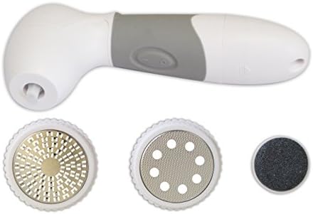 Pedicure Callus Remover File - Battery Powered Kit for Pedicures - Remove Calluses and Rough Spots on Feet - Perfect Pedicure In Seconds