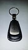 Toyota Ofical Licensed Leather Tear Drop KeyChain