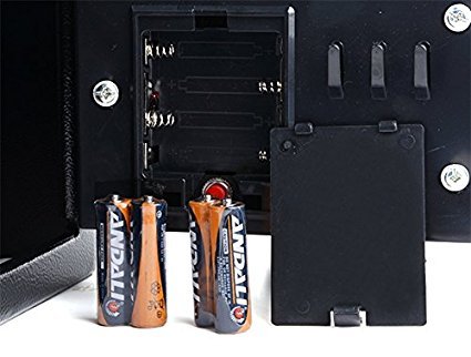 image for Digital Safe Deposit Box,Pagacat Home Security Box Includes Keys for M