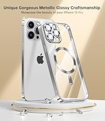 Waldeng for iPhone 15 Pro Case with Integrated
