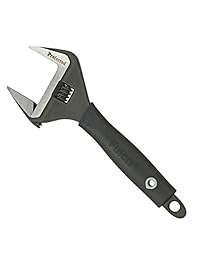 Llave de fontanería ajustable, acabado de fosfato.