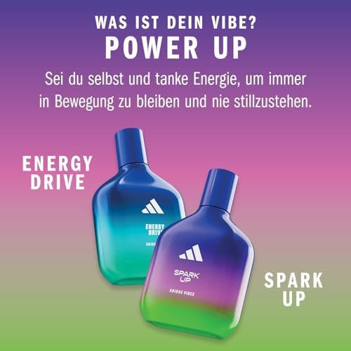 Vibes Spark Up Eau de Parfum, langanhaltender, belebender Unisex-Duft mit natürlichen ätherischen Ölen, 100ml
