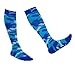 HOYISOX Compression Socks 20-30 mmHg for Men and Women, Running and Athletic Use, Recovery Fast (Blue, X-Large)