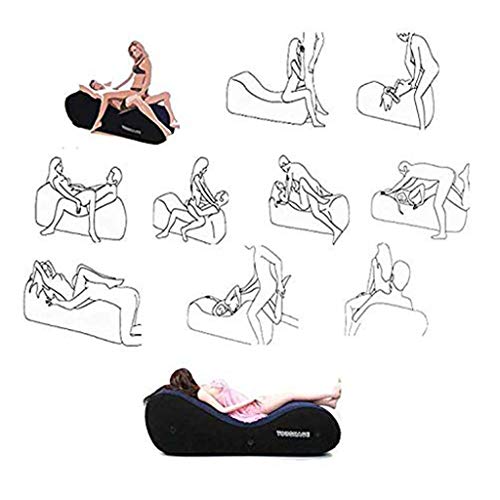 Adult Toys Inflatable Sofa Yoga Chaise Lounger Relax Air Chair Rest Sleep Cushion Bed Relaxing Bed Sexy Position Aid Lounger for Couples Position