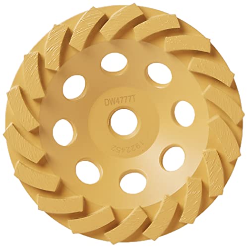 DEWALT DW4777T Roda de copo XP Turbo Diamond de 5 polegadas