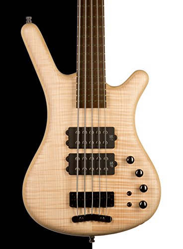 Warwick Custom Shop Corvette $$ 5 String Bass, Natural Oil Finish