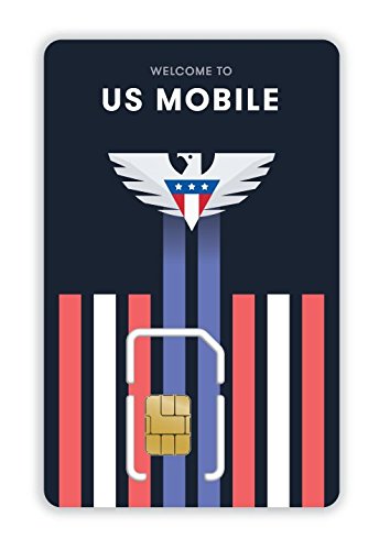 US Mobile Prepaid SUPER LTE SIM Card - Unlimited Talk, Text & Data from $35/mo.| Mobile Hotspot - No Contract