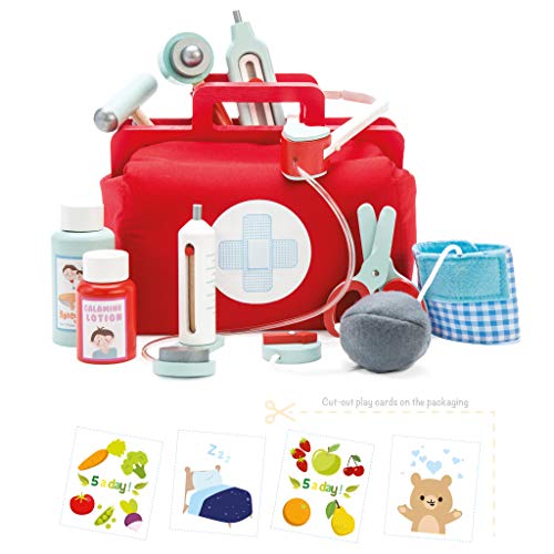 Le Toy Van Honeybake Collection Doctor's Set Premium Wooden Toys for Kids Ages 3 years & Up