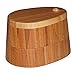 Totally Bamboo Double Salt Two Tier Storage Box with Swivel Lid