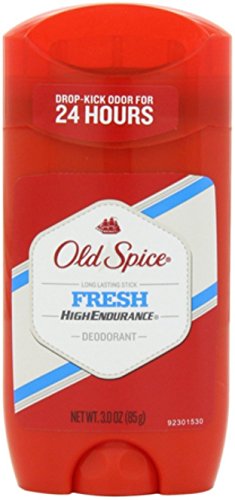 Old Spice High Endurance Deodorant, Fresh 3 oz (Pack of 5)