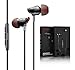 Fleeken Wired Headphones In-ear Noise Isolating Earbuds with Mic & Volume Control