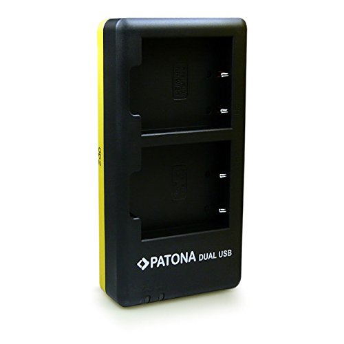 PATONA Dual Chargeur NP-W126 pour Batterie Fuji FinePix X-Pro 1 HS-30EXR HS-33EXR avec micro USB - Image 2