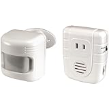 Heath Zenith SL-6019-WH-A Wireless Command Motion Activated Indoor Alert