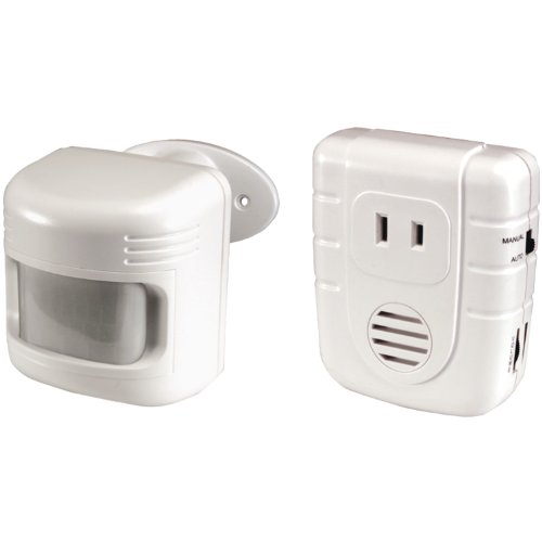 Heath Zenith SL-6019-WH-A Wireless Command Motion Activated Indoor Alert